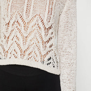 Ava Mixed Knit Sweater