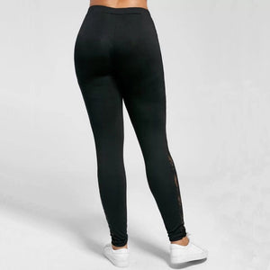 Burundi Mesh Lace  Leggings (L-3XL)