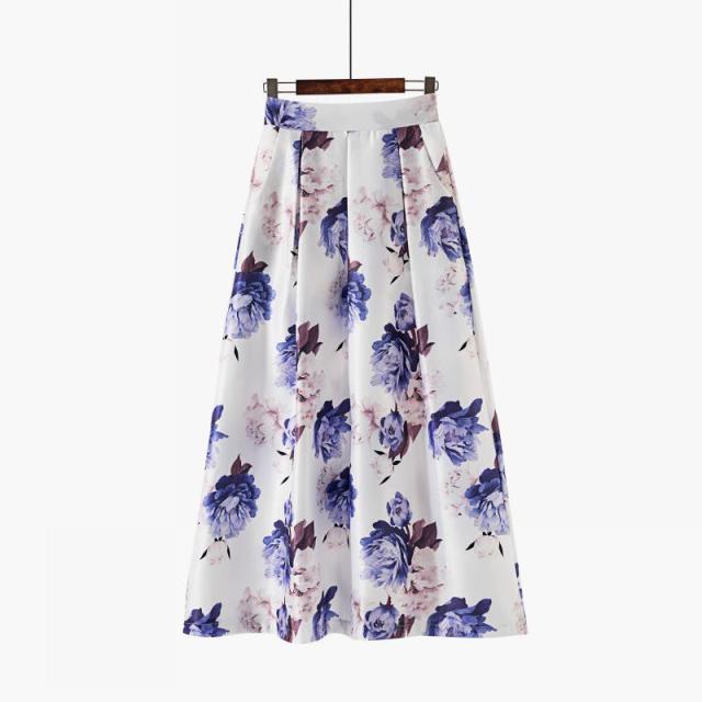 Chidinma Flora High Waist Maxi Skirt (S-3XL)