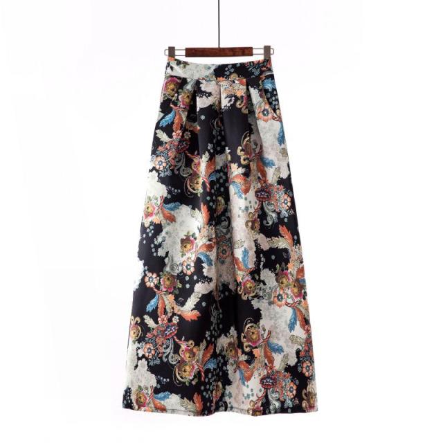 Chidinma Flora High Waist Maxi Skirt (S-3XL)