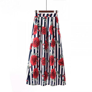 Chidinma Flora High Waist Maxi Skirt (S-3XL)