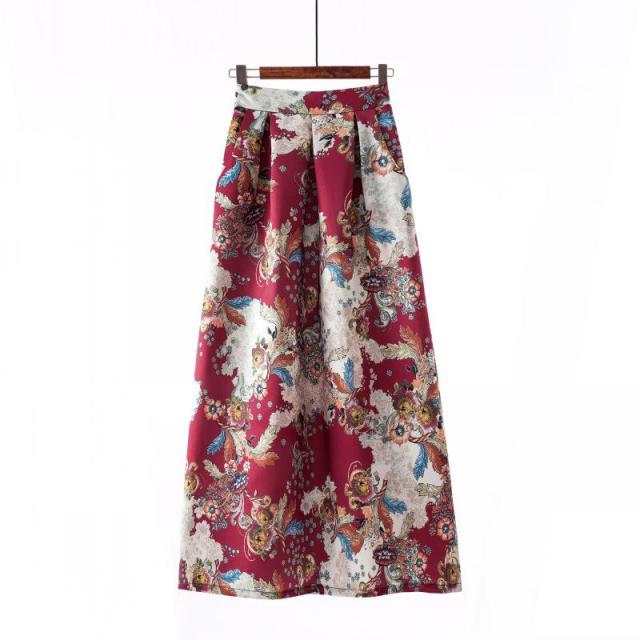 Chidinma Flora High Waist Maxi Skirt (S-3XL)