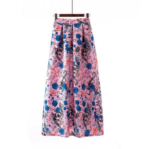 Chidinma Flora High Waist Maxi Skirt (S-3XL)