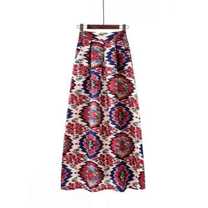 Chidinma Flora High Waist Maxi Skirt (S-3XL)