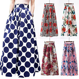 Chidinma Flora High Waist Maxi Skirt (S-3XL)