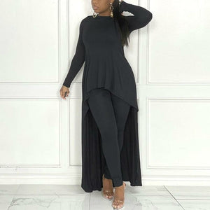 Samira Casual Long Sleeve Two Piece